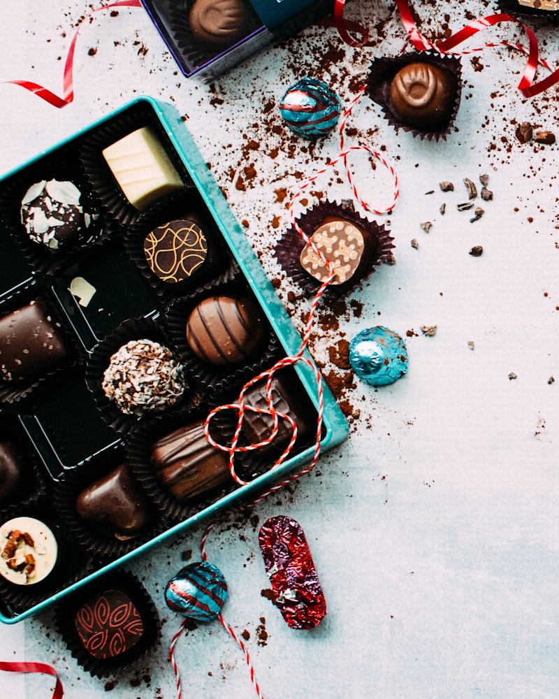 Premium chocolate pieces